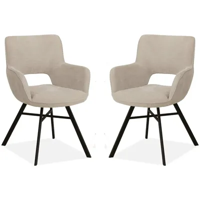 Produktbild von MX Sofa Esszimmerstuhl Mercury - Toffee (2er-Set)