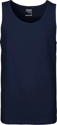 Immagine prodotto di Neutral O61300 | Canotta da uomo / 100% cotone equosolidale - Colore: Navy - Taglia: S