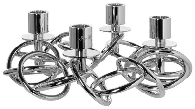 Produktbild von Fink Leuchter Adventsleuchter Sonette Silber (34cm)