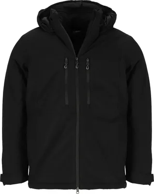 Produktbild von Blue Wave Herren Funktionsjacke Neven mit abnehmbarer Kapuze - Wasserdichte Outdoor-Jacke in Schwarz Größe 8XL