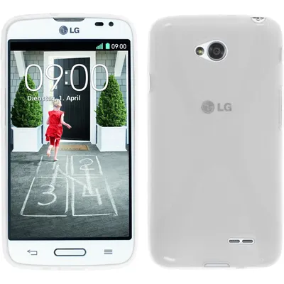 Produktbild von PhoneNatic Case kompatibel mit LG L70 - clear Silikon Hülle X-Style + 2 Schutzfolien