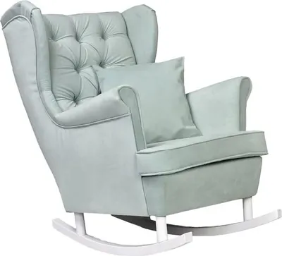 Produktbild von Family Meble Schaukelsessel Gaja Relaxsessel Skandinavisch Bequemer Ohrensessel Loungesessel Fernsehsessel Für Wohnzimmer Schlafzimmer Büro (AMORE 21)