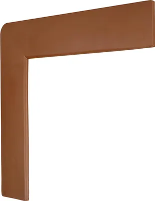 Obrázok produktu pre QUEST PVC lišta na schody, nástenná lišta na schody, interiérový prvok, P1, bronz