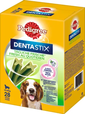 Produktbild von Pedigree Snack Dentastix Fresh medium 28St.