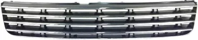Produktbild von Kühlergrill Sportgrill Gitter Front Grill Chrom Schwarz für VW Passat 3B B5