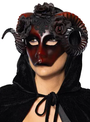 Produktbild von Barockes Biest Maske rot