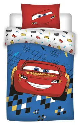 Obrázok produktu pre Obliečka na detskú posteľ Cars – 100 x 140 cm – bavlna – pred
