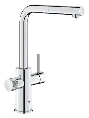Produktbild von GROHE 30601000, Ziehen, Chrom, Hebelgriffe, Einzelbild, 3/8", Typ L