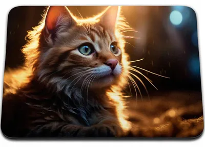 Obrázok produktu pre Podložka pod myš 36 x 29 cm - Motív: Mačka, mačiatko, roztomilé