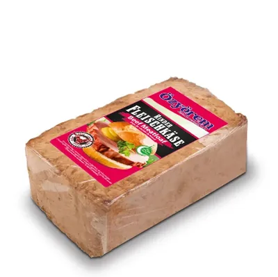 Produktbild von Özyörem Halal Rinder‑Fleischkäse 1 kg – 100 % Rind, herzhaft, vielfältig