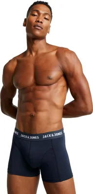 Image de Jack & Jones boxer lot de 3 jacanthony trunks blue hommes