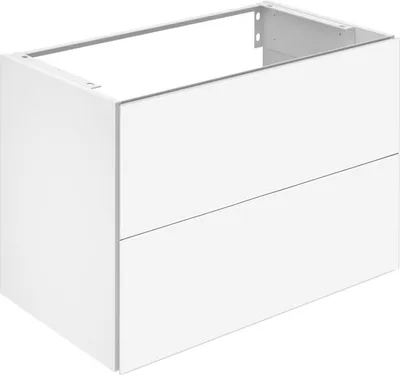 Image de KEUCO X-LINE Meuble sous-lavabo, 2 tiroirs frontaux, 800x605x490mm, 33163180000