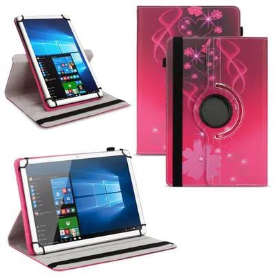 Produktbild von Universal Tablet Tasche 10 10.1 10.3 10.4 10.5 11 Zoll Hülle Schutzhülle DrehbarFarben:Motiv 24