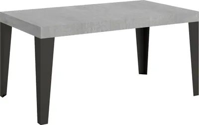 Produktbild von Ausziehbarer Tisch 90x160/420 cm Gestell Flame Cement Anthrazit