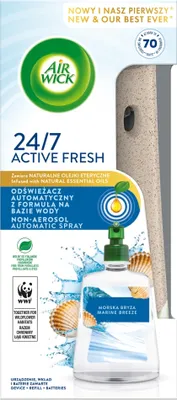 Produktbild von Air Wick Active Fresh Odświeżacz Powietrza Morska Bryza komplet 228 ml