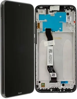 Produktbild von Original Xiaomi Redmi Note 8 & Note 8 2021 LCD Display Touchscreen Bildschirm Rahmen Schwarz & Werkzeug