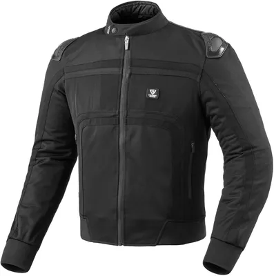 Image de MUGENRACE Tabu blouson textile moto étanche, noir, S