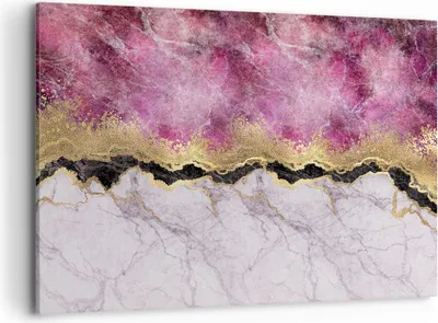 Produktbild von Bild auf Leinwand - Leinwandbild - Einteilig - Rosa golden Hintergrund - 120x80cm - Wand Bild - Wanddeko - Wandbilder - Leinwanddruck - Bilder - Wanddekoration - Leinwand bilder - AA120x80-5038