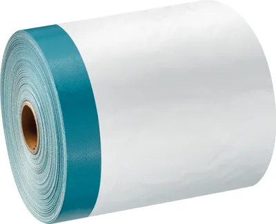 Produktbild von Gewebe-Masker PLUS Abdeckfolie 1100 mm UV Malerfolie Folie Abklebeband 110 cm