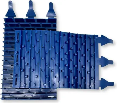 Produktbild von PVC Lamellenbürste blau ZODIAC Vortex 3 Set mit 2 Stück
