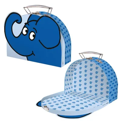 Produktbild von Kinderkoffer Der Elefant formgestanzt 21x27,4cm, Trötsch Verlag