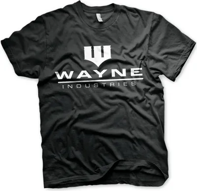 Produktbild von Batman T-Shirt Herren Wayne Industries schwarz XXL