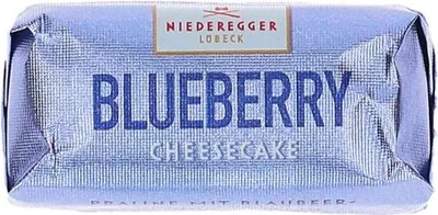 Produktbild von Niederegger Praliné Klassiker Blueberry Cheesecake 80x12,5g
