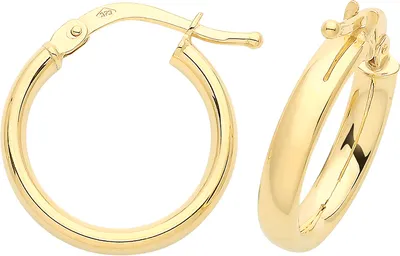Image de Boucles d'Oreilles Femme Or 375/1000 - 12mm; TRS37520MM12