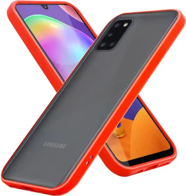 Image de Cadorabo Housse pour Samsung Galaxy A31 Housse de protection transparente Housse hybride pour téléphone portable Etui TPU silicone