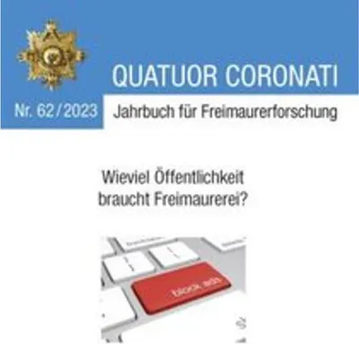 Zdjęcie produktu dla Quatuor Coronati Jahrbuch für Freierforschung Nr. 62/2024