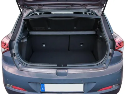 Für Hyundai i20 II Typ GB ab 2014-2018 Ladekantenschutz MATT MIT ABKANTUNG in der Farbe von Recambo e.K.