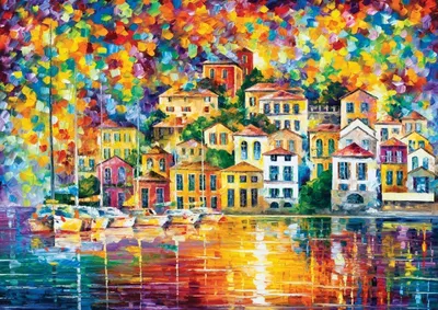 Produktbild von ART PUZZLE Puzzle Hafen der Träume 2000 Teile