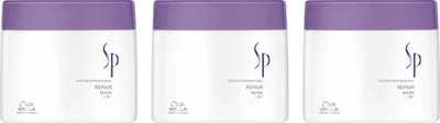 Produktbild von Wella SP Repair 3 x 400 ml Haarmaske Set