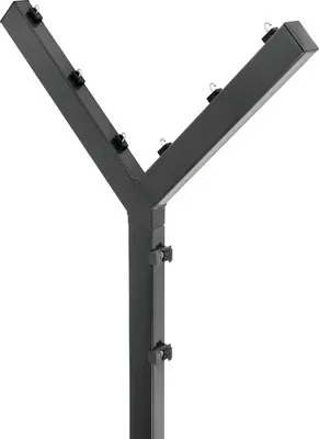 Produktbild von Y-Pfostenaufsatz für Pfosten 60 x 40 mm inkl. 6 Drahthalter und Pfostenabdeckung anthrazit