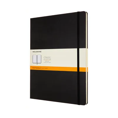 Produktbild von Moleskine Classic Notizbuch XXL Liniert Fester Einband Schwarz