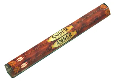 Produktbild von HEM Amber Hexagonal Räucherstäbchen