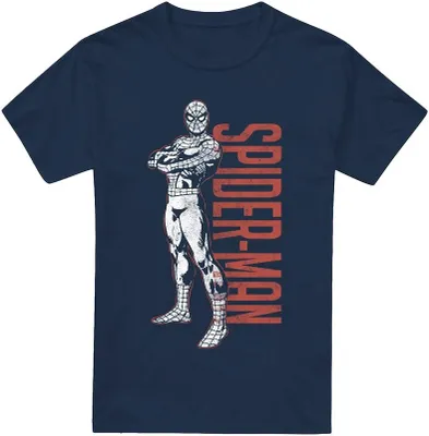 Obrázek produktu pro Spider-Man - pánské tričko TV3998 (XL) (Námořnická modrá)