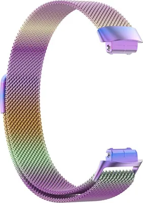 Obrázek produktu pro Vícebarevný náramek pro Fitbit Inspire 3 – milánský náramek – kov – CHPN