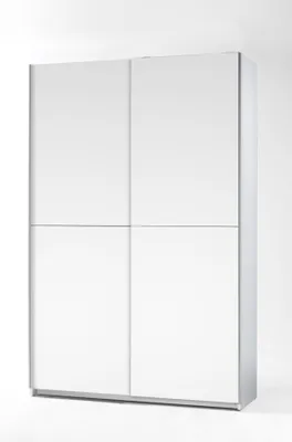 Produktbild von Fast Schiebetürenschrank 125 cm Weiß