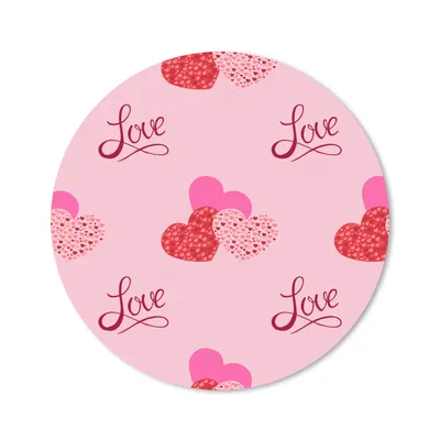 Produktbild von MuchoWow® Mauspad Mousepad Liebe - Design - Liebesgeschenk 40x40 cm - Mousepads - Maus Mat - Pad - Mausunterlage - Schreibtisch Accessoires