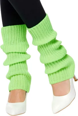 Produktbild von Lange Beinstulpen für Damen neon-grün