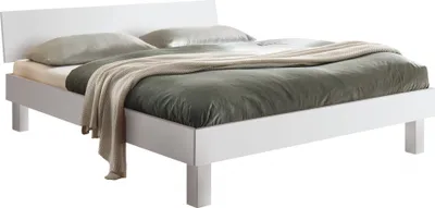 Produktbild von HASENA Trento Bett Forti 25 weiß deckend 140x200