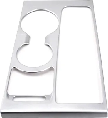 Image de Porte-boissons Cadre Porte-boissons pour Hyundai Tucson 2015-2021 Chrome ABS Argent