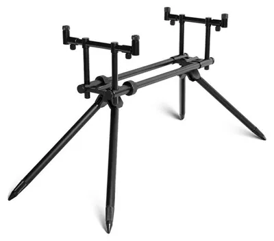 Produktbild von DELPHIN RPX ProSTALX BlackWay, Rodpod, 53x18x9cm, schwarz, für 2 Ruten, 101006841