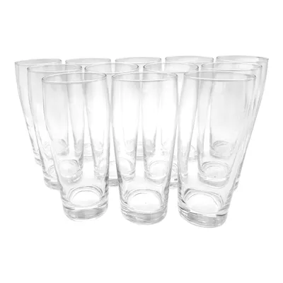 Produktbild von 12x Van Well Willi-Becher 0,5l | Bierglas geeicht | Klassisches Pilsbecher-Design | Robustes Glas für Bierliebhaber & Sammler | Spülmaschinengeeignet