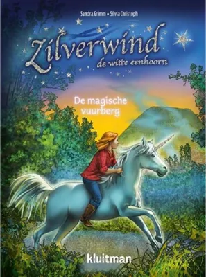 Obrázok produktu pre Herausgeber Kluitman Zilverwind, das weiße Einhorn – der magische Feuerberg