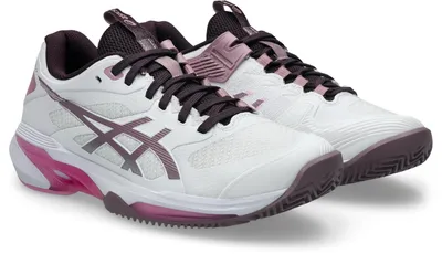 Productafbeelding van Asics SOLUTION SPEED FF 4 CLAY tennisschoenen | Voor buiten | Dames | WIT/DUSTIGE MAUVE | 39
