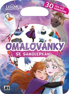 Immagine prodotto di Jiri - Libro da colorare con adesivi / Regno di Ghiaccio