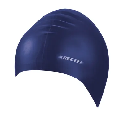 Image de Bonnet de bain Beco | Silicone | Bleu foncé