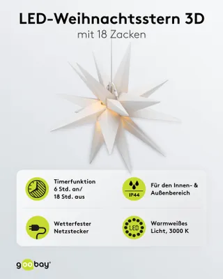 LED Weihnachtssterne gnstig kaufen  Kaufland.at